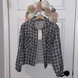 Plaid Jacket - Zara